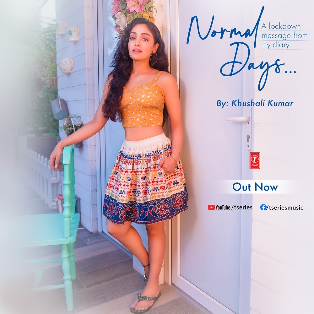 RedFMIndia's tweet photo. Let's welcome #NormalDays by @khushalikumar 
Tune in now! 
@bhushankumar 
@TSeries @musicjigar @cj_chiirag #mohanvairaag https://t.co/k3et7sUhQh
