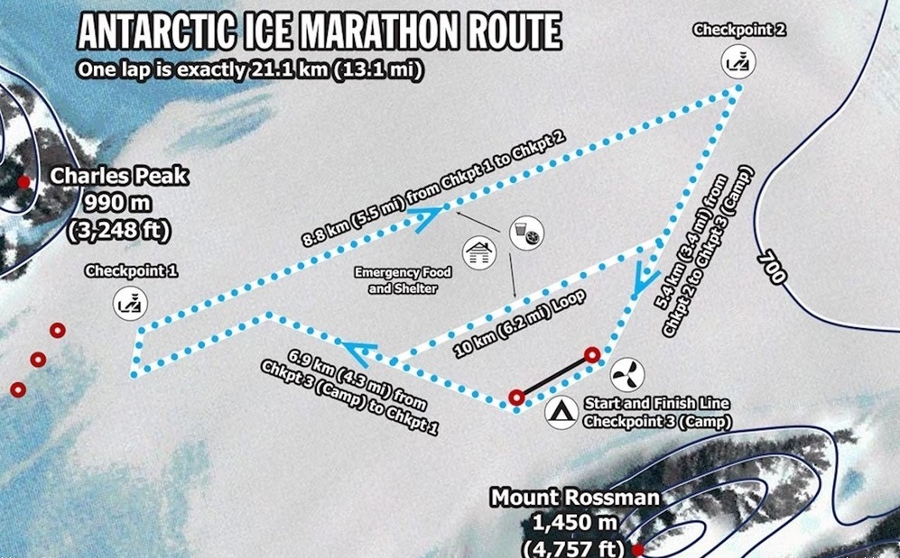 665mk11's tweet image. 13 декабря 2020 года запланирован старт знаменитого Ледового марафона, массового старта в районе антарктической базы Юнион Глетчер #альпинизм #восхождения #горы #марафон #антарктика