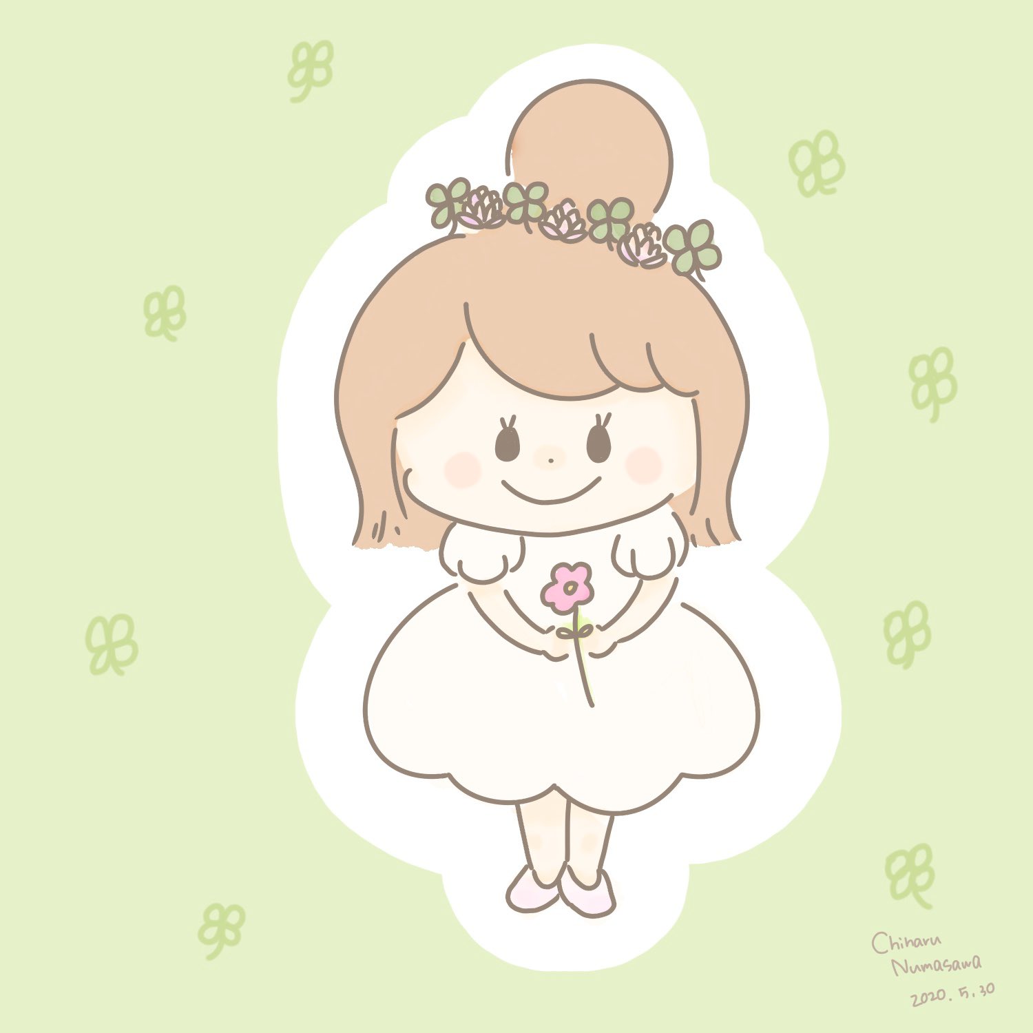 توییتر ぬまさわちはる در توییتر クローバーとバレリーナ イラストレーター Illustrator イラスト 可愛い イラスト Illustrations Illustration イラスト ゆるかわ ゆるふわ 女の子のイラスト バレリーナ T Co 9fgzpltx9z