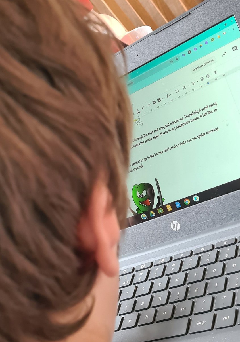 mrslacaze's tweet photo. Sharing a doc with Grandpa has turned into wonderful impromptu storywriting sessions. 💌 #reluctantwriter #aberdeenlearns https://t.co/du2KR19mnV