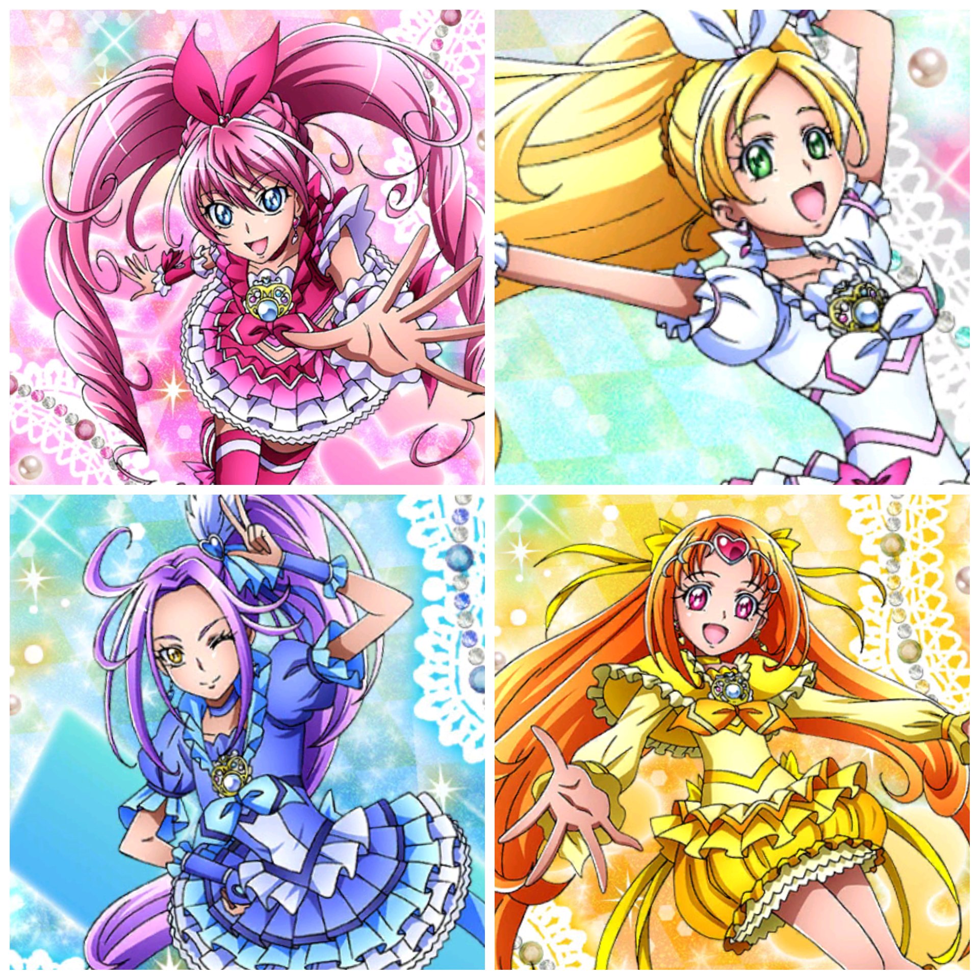 スマイルプリキュア ハート型缶ケース キャンディ キュアハッピー サニー ビューティ ピース プリンセスハッピー マーチ 倉庫 キュアハッピー