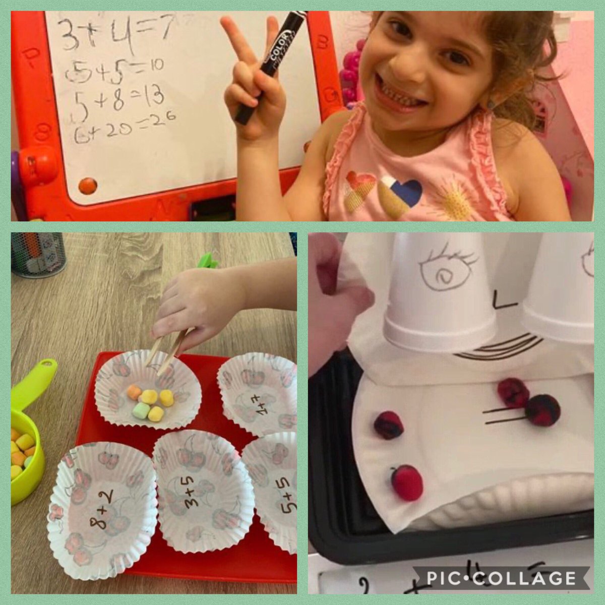 Our #KG1s learning addition ☺️ #diabknowledgeable #dreaminspireachieve