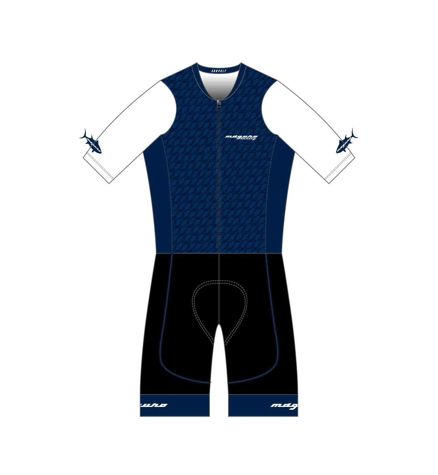 サンボルト サイクル サイクルジャージ 人気のマグロMaguro サイズS