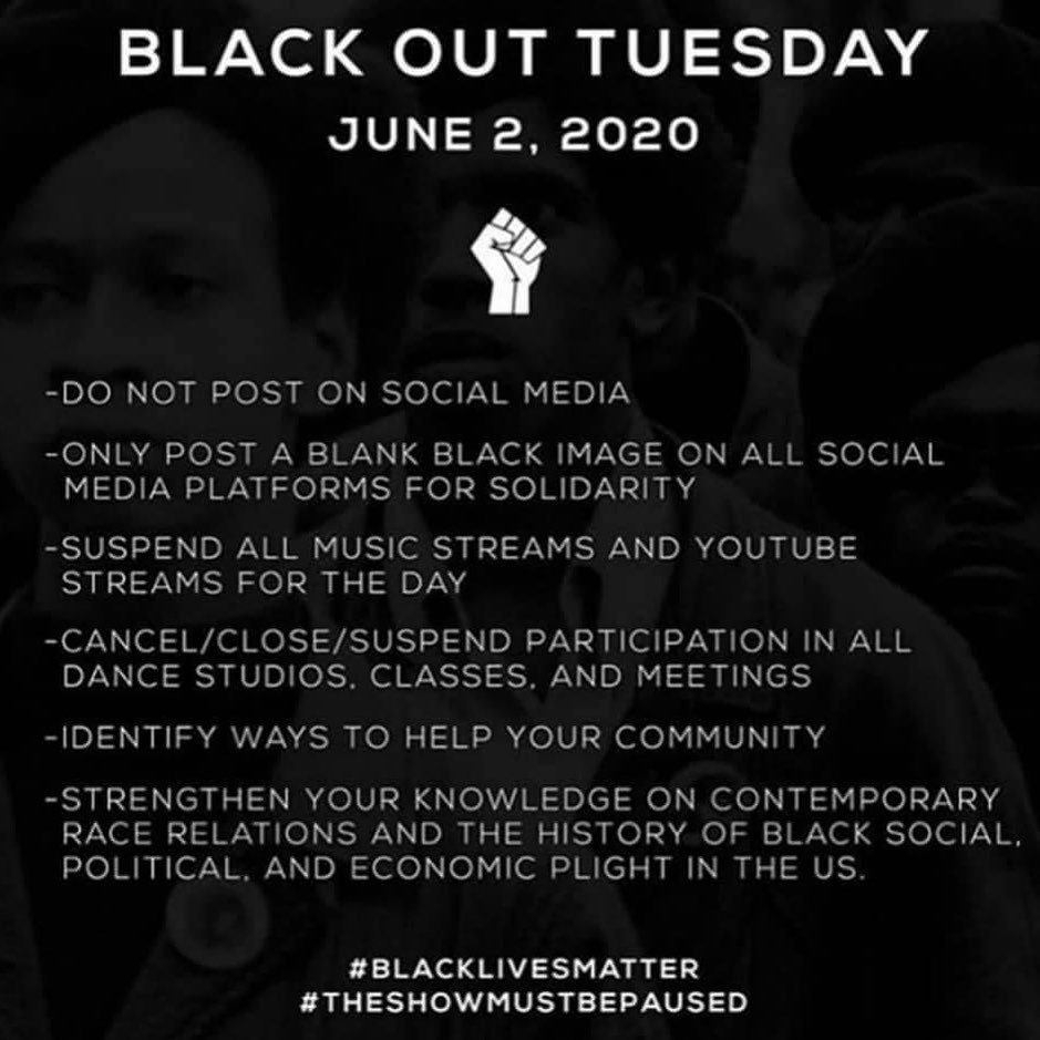 “No one is born hating another person because of the colour of his skin, or his background, or his religion. People must learn to hate, and if they can learn to hate, they can be taught to love”
- Nelson Mandela
#theshowmustbepaused #blacklivesmatter #GeorgeFloyd