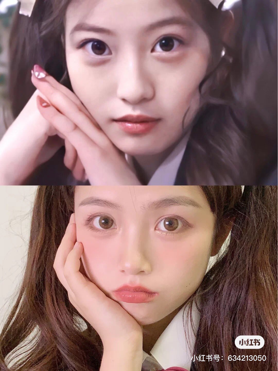 キラキラ 中国のモデルcaoie ちゃんのモノマネメイク 今田美桜ちゃんと橋本環奈ちゃん Caoie ちゃん自体が ベビーフェイスでかわいい T Co Ijagybbj9m Twitter