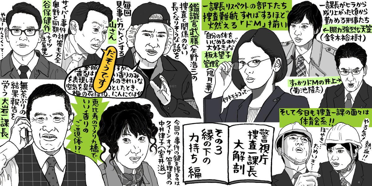 テレ朝post よる8時放送 捜査一課長 テレワーク大岩が新たな謎に挑む 警視庁 捜査一課長年特別バージョンをお楽しみに 有名週刊誌などで活躍するコラムニスト 吉田潮 氏 Yoshidaushio が警視庁 捜査一課長 大解剖 縁の下の力持ち編 として