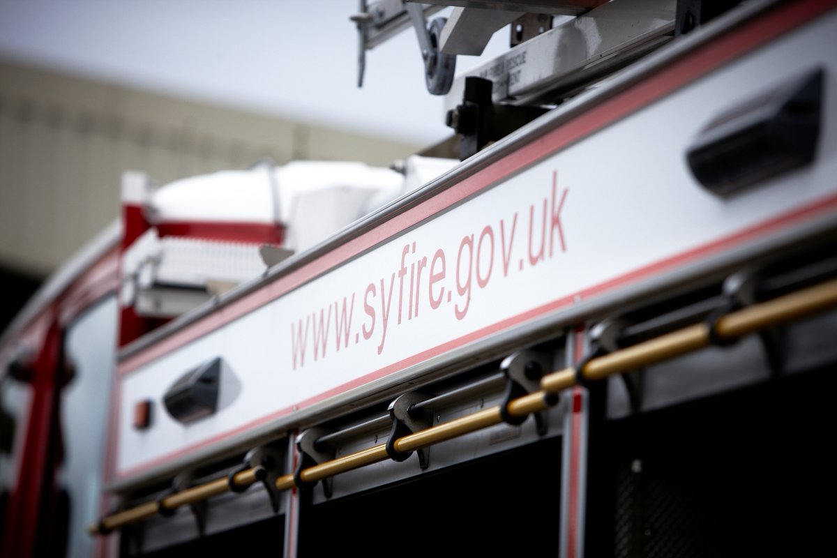 Firefighters damping down after woodland blaze: bbc.in/3eI3gLm