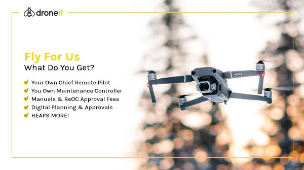 droneitgroup's tweet photo. Broaden your drone service capabilities with our Fly For Us service. ✔️

We can take the hassle out of dealing with compliance and paperwork so you can concentrate on the fun stuff… flying!

For more info check out >> https://t.co/NE7k1nKeYI 

#droneit #dronecourse #drone https://t.co/iK4rF0kr1O