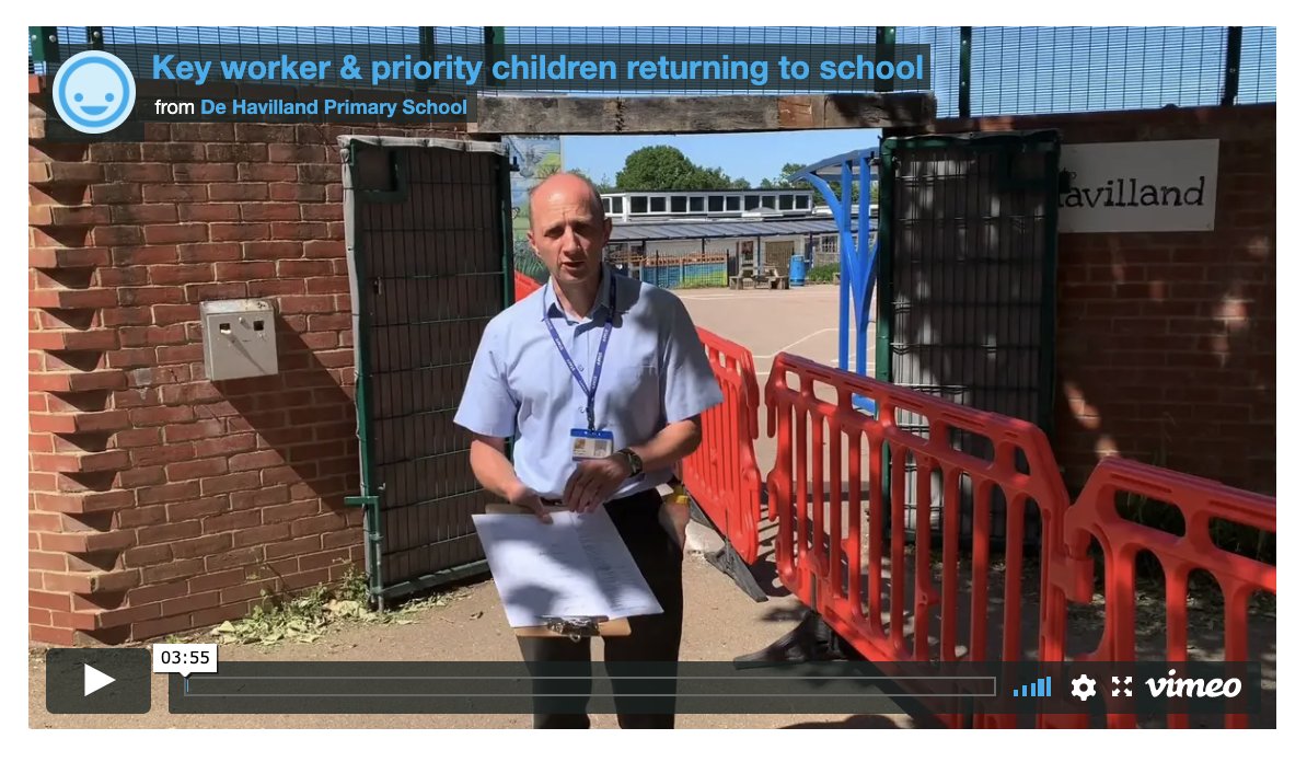 <a href="/dehavprimary/">De Havilland Primary School</a> See this link for information on returning to school. dehavilland.herts.sch.uk/returning-to-s…