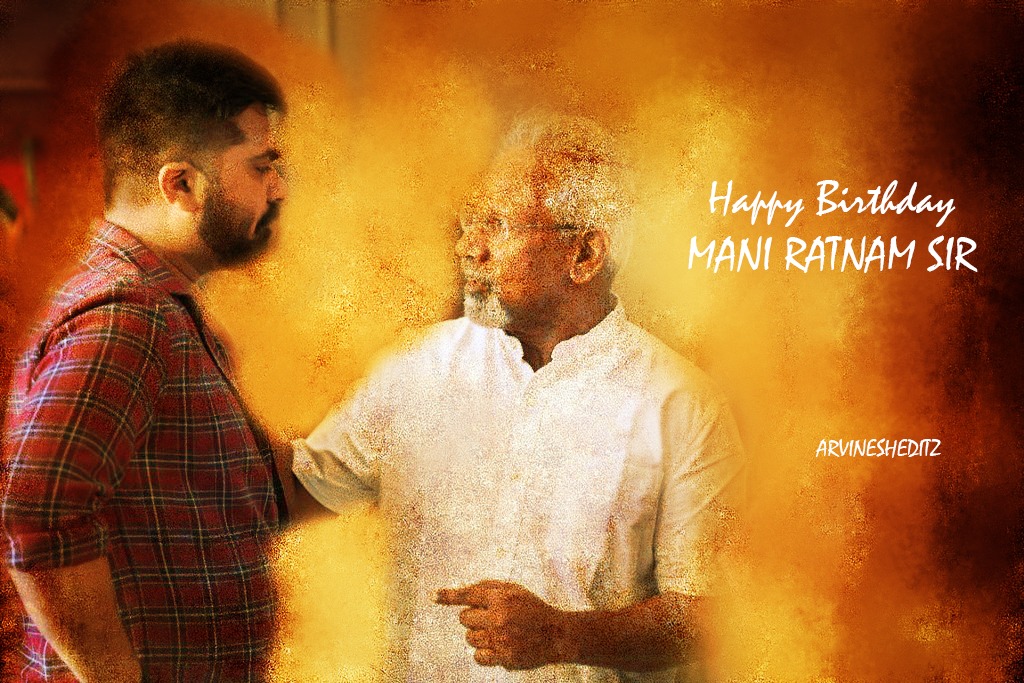 Happy Birthday Mani Ratnam Sir Behalf STR Fans 