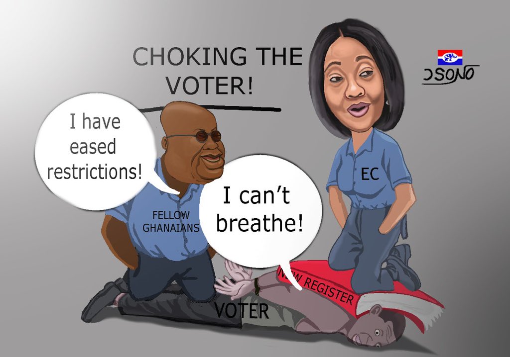 Sammy Gyamfi's EC cartoon