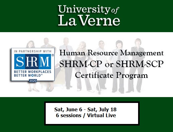 ulv_exlearning's tweet image. 6 Saturdays and it&apos;s virtual live from home! Starts on Saturday, June 6th. Advance Your HR Career Potential! Register for our live instructor led program on Monday evenings and then take the SHRM-CP or SHRM-SCP exam! Register today!  

 lnkd.in/gv5jbyV