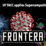 Image for the Tweet beginning: Texas Supercomputer Joins COVID-19 Fight