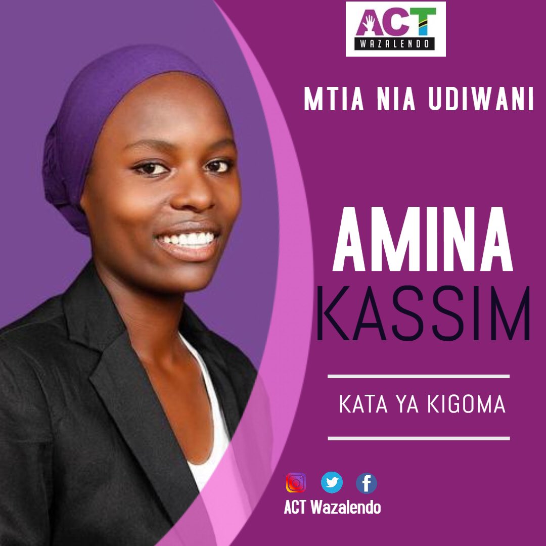 AminaKassim__'s tweet photo. Wito wangu kwa vijana Tanzania nYakua kadi yako jitokeze kugombea tumikia jamii yako ulimwengu wa vijana #kazinabata https://t.co/1en10iEnjQ