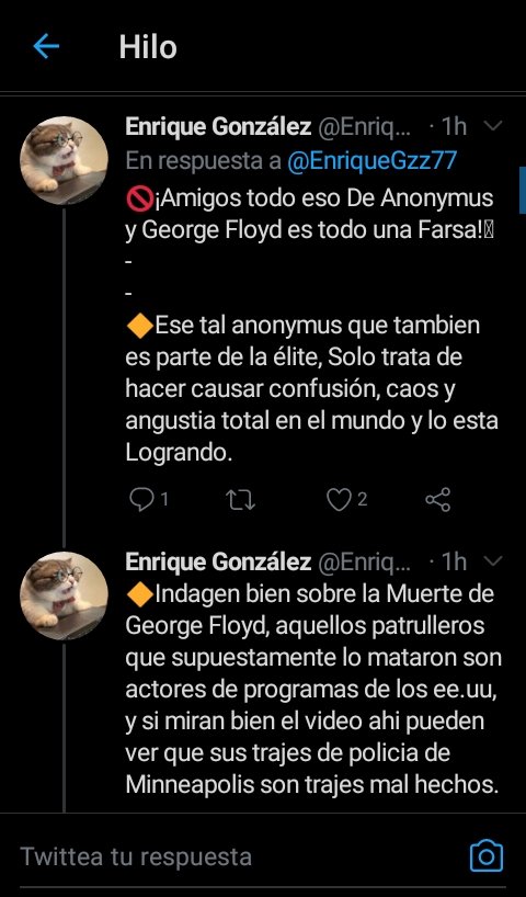 DavidCampino's tweet photo. #Anonymuos que opina sobre esto tiene su sentido #anonimous #PizzaGateIsReal
#GeorgeFloydWasMurdered
https://t.co/zWWC3VW1Jo https://t.co/xNmywFrjVn