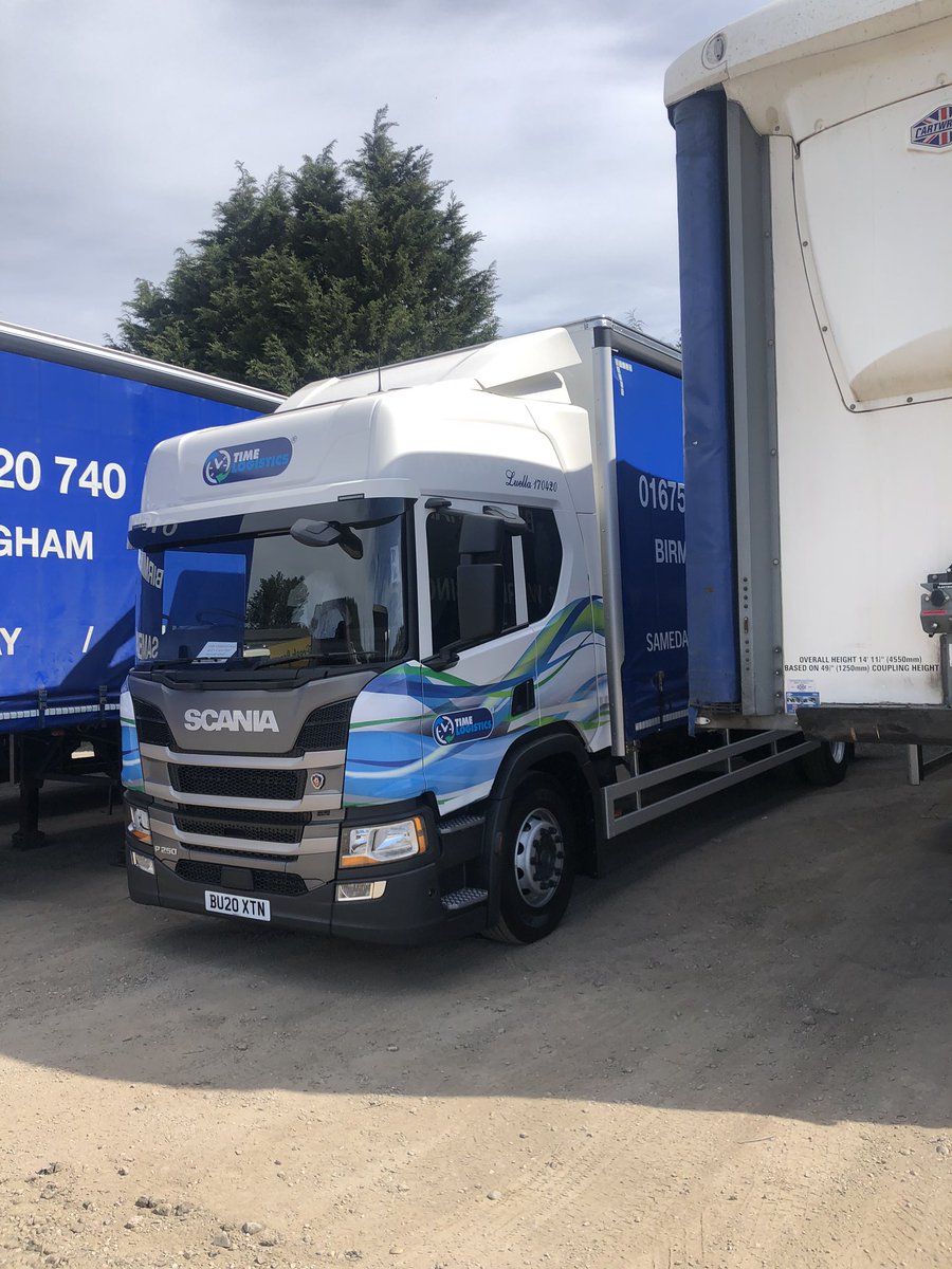 New truck day #Scania #Transport #Logistics #Pallets