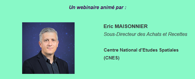 ✋ Nouvelle date!
Vous souhaitez devenir #fournisseur du <a href="/CNES/">CNES</a>? Vous êtes déjà fournisseur et aimeriez #augmenter le nombre
de #contrats?
Participez au webinaire #ConnectWithSpace "Le processus achats et contrats du CNES"»
🗓️ Mardi 9 Juin 10h00-11h30
♾ bit.ly/3gWqDCO