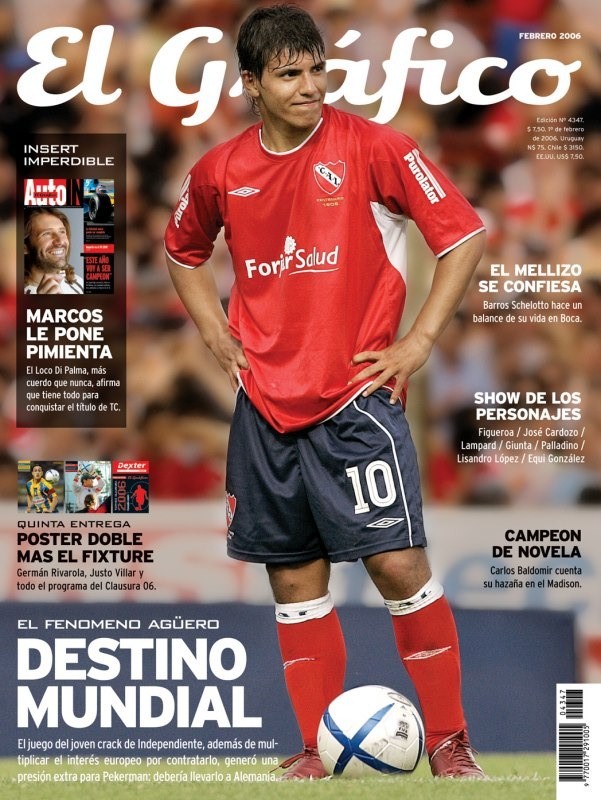 SoyDelRojo.com 👹 on X: "Sergio Ag&uuml;ero debutar&iacute;a en #Independiente a los 15  a&ntilde;os, 1 mes y 3 d&iacute;as. R&eacute;cord en la 1ra Divisi&oacute;n del f&uacute;tbol argentino.  Tambi&eacute;n ser&iacute;a r&eacute;cord al debutar en