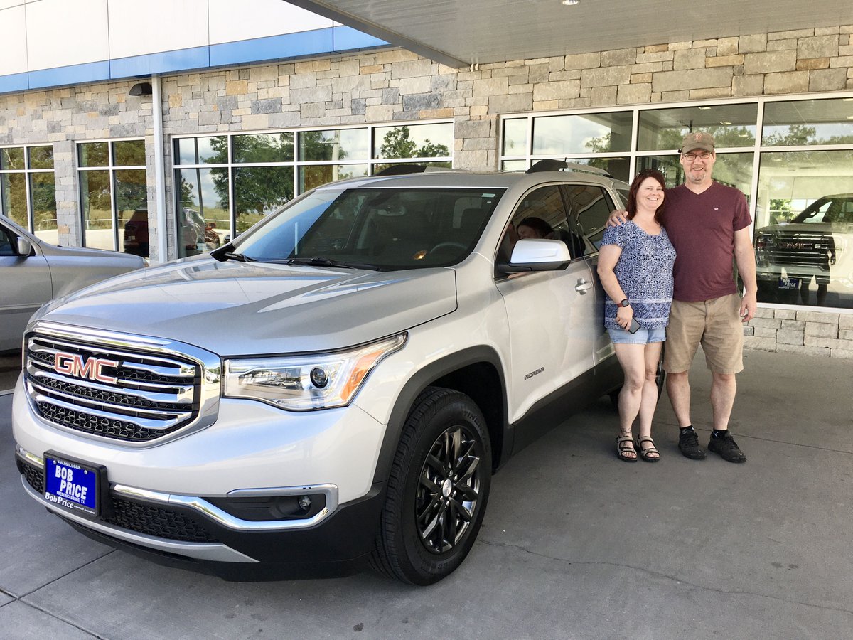 BobPriceAuto's tweet image. Congrats to the Warman Family on the purchase of a 2019 GMC Acadia. Thanks for driving all the way from San Angelo to see us and we hope y’all enjoy!

Sold by Michael Walling 
 #gmc #gmcacadia #dealership #autodealer #auto #newcar #fredericksburg #kerrville #sanantonio #texas