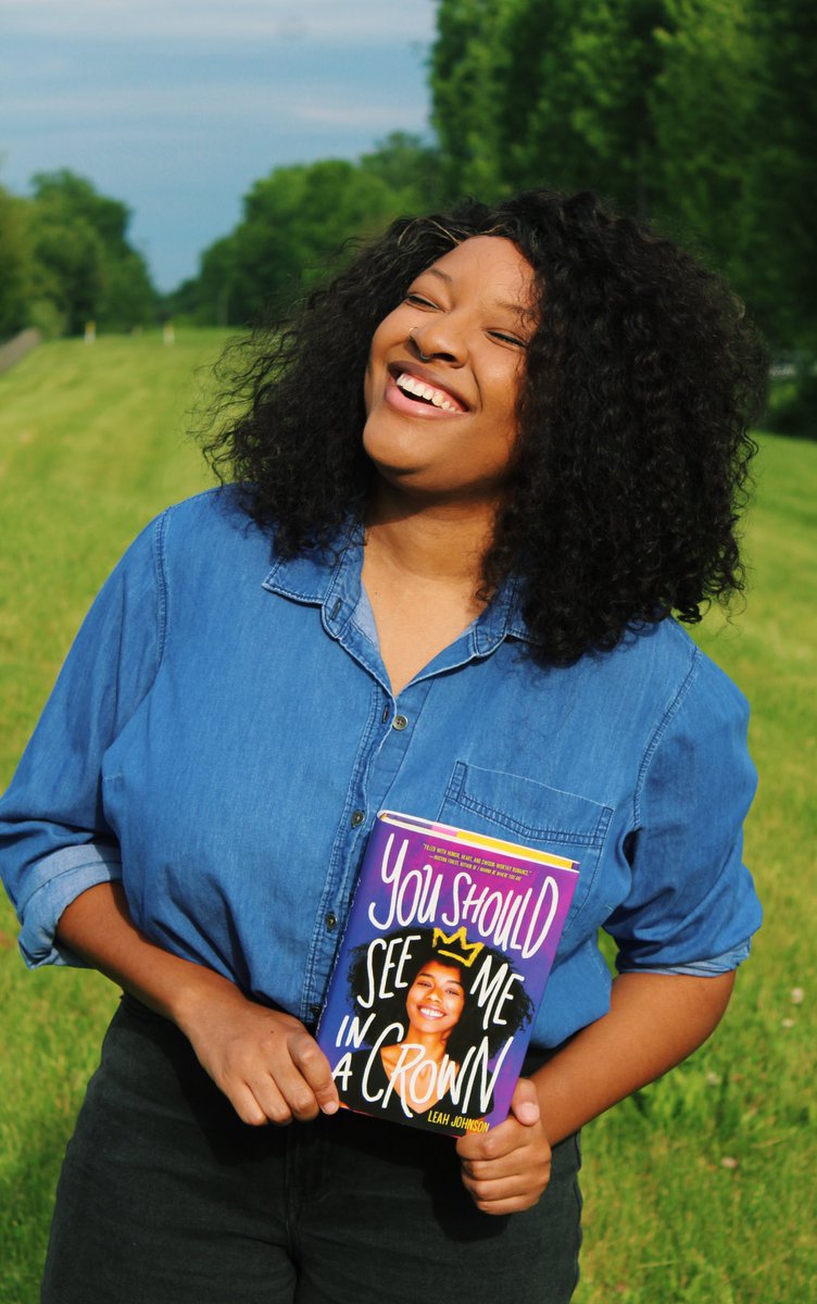 byleahjohnson's tweet image. When I began writing CROWN, I was still ashamed of and silent about my queerness. But this book is a lesson in radical joy and honesty—a story about a Black girl learning to own her identities, boldly, without fear. 

Thank you for showing me the way, Liz. Welcome to the world.