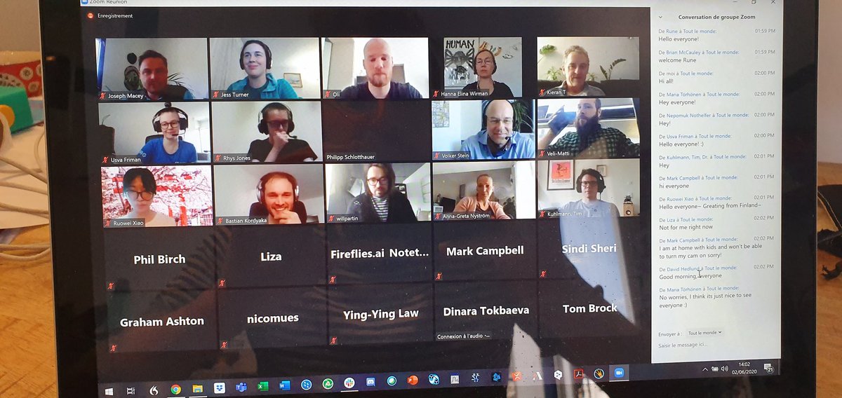 Nico Besombes 🦋 (@nicobesombes) on Twitter photo Today, 50 esports fantastic researchers from around the world have come together virtually to discuss the upcoming official establishment of the <a href="/EsportsResNet/">Esports Research Network</a> association.
An important step in the structuring of esports global and multidisciplinary research! Today, 50 esports fantastic researchers from around the world have come together virtually to discuss the upcoming official establishment of the <a href="/EsportsResNet/">Esports Research Network</a> association.
An important step in the structuring of esports global and multidisciplinary research!