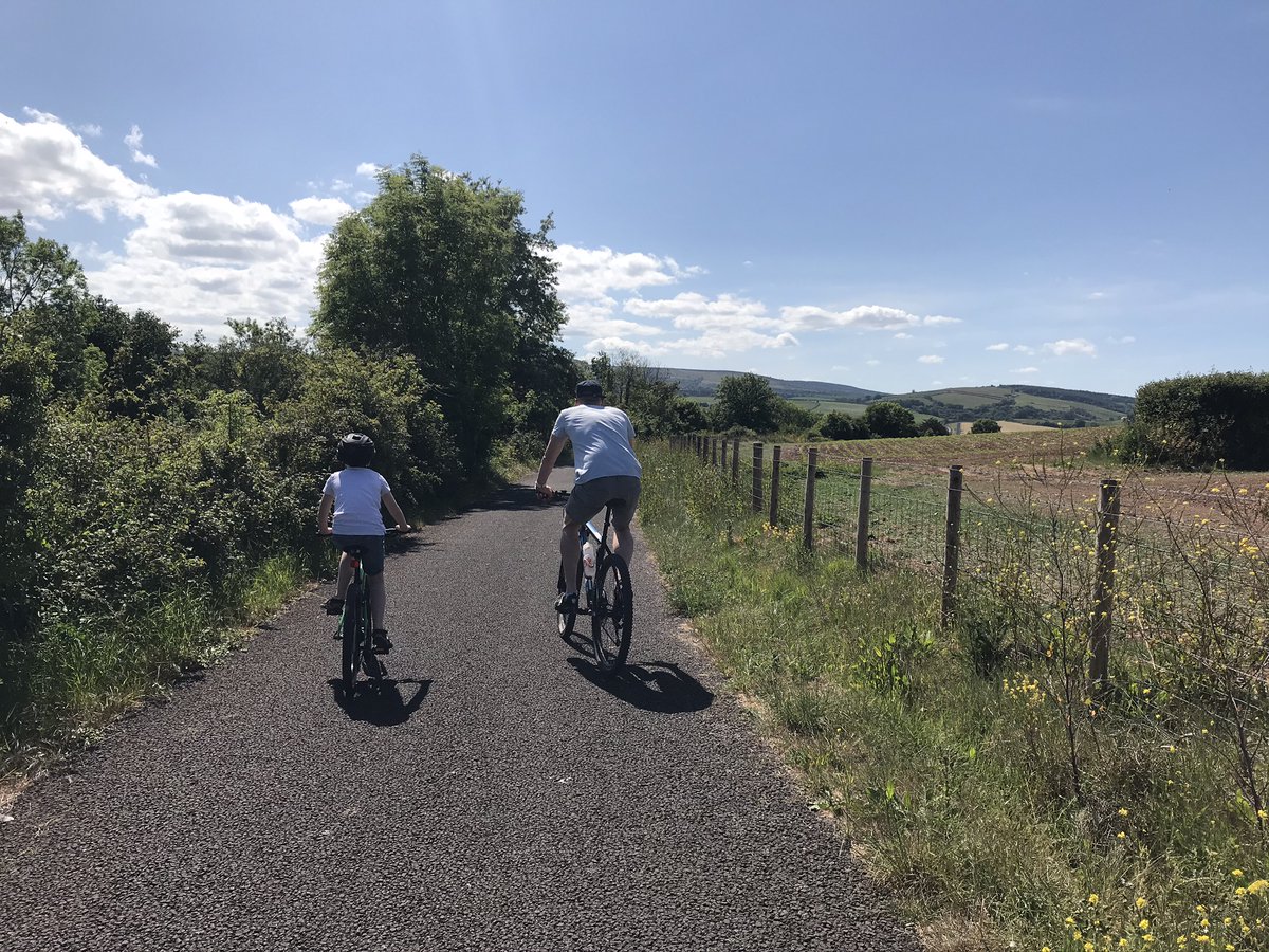 There's nothing like a motor-free path with beautiful scenery to encourage kids to get outdoors and cycle! Our paths are open but we encourage you to maintain your distance from others - plenty of room to do so!