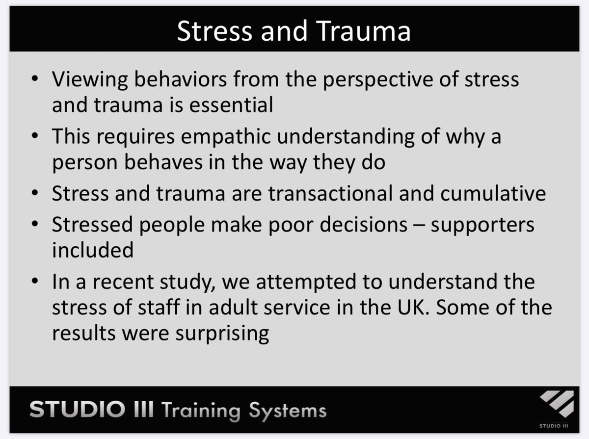“Stress is transactional in nature.” #S3Web9 https://t.co/6ZpBohsvBZ