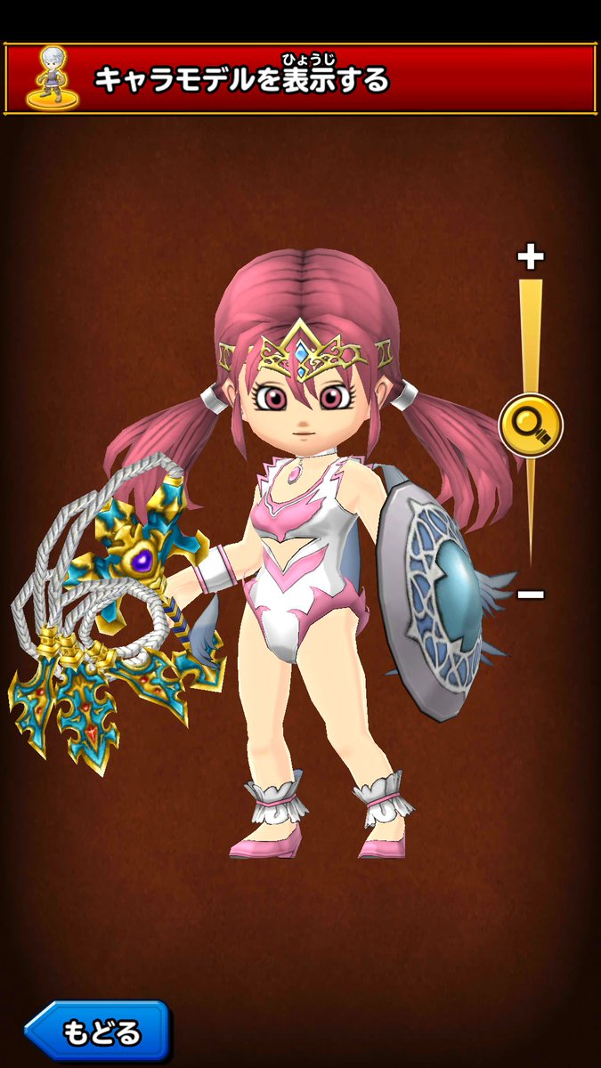 Coo Coo こんな感じになります おうごんのティアラ とタバサのウィッグは両立できないのと 金髪タバサのウィッグがないので おうごんのティアラを身に着けさせました そしてなにより 天使のレオタードはいいですねぇ 星ドラ 4st ドラクエ5