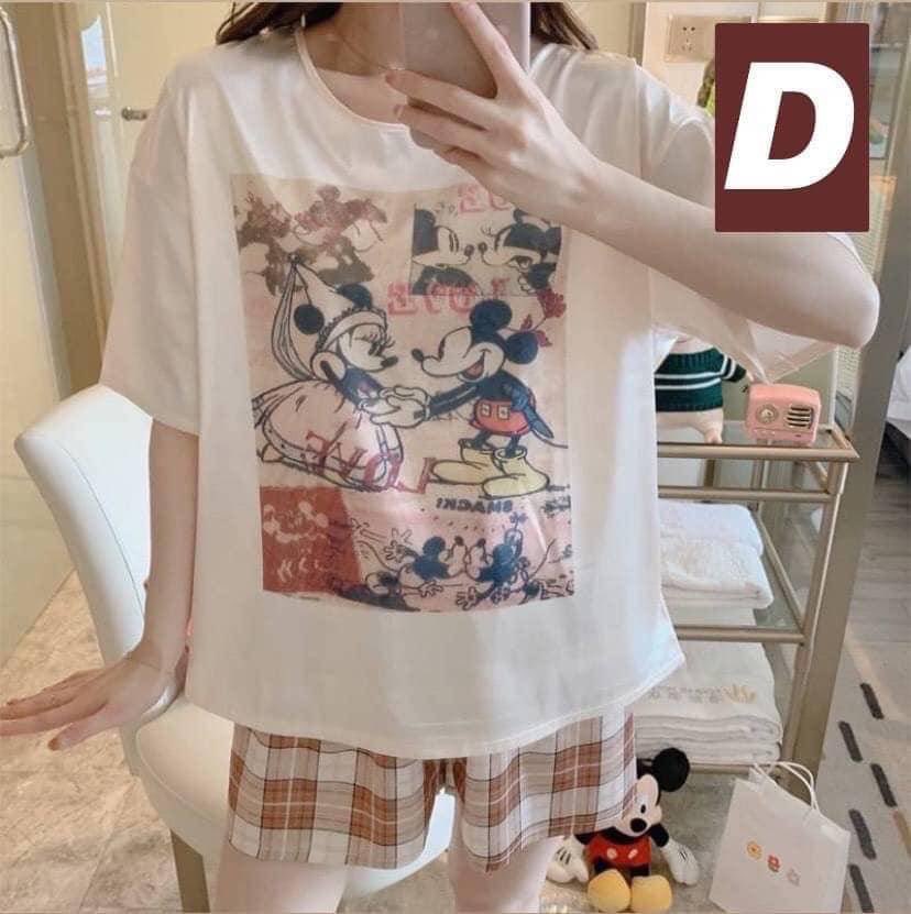 FWchrp's tweet photo. พร้อมส่งค่า 
ราคา200บาท
แขนสั้น+ขาสั้น 
มี4ลาย
S M Lใส่ได้จ้า https://t.co/L82CaLChtt