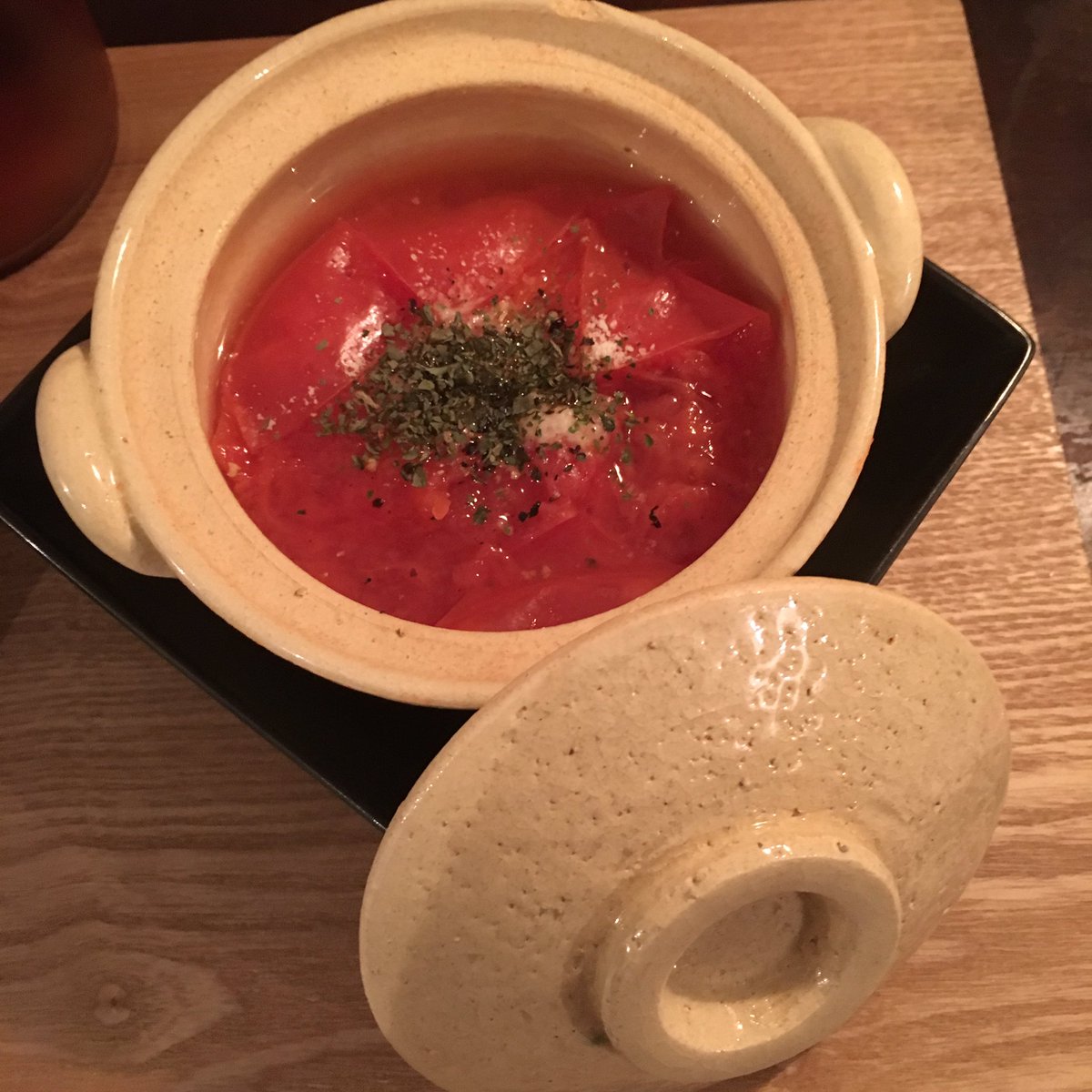 みとせのりこ คﾐfㅅfﾐคにゃーん Sur Twitter キャベツとひき肉の重ね蒸し エリンギソテーのレモンマリネ 紫と緑のキャベツの酢漬け 豆のピクルス トマト丸ごといっこスープ ワイン好きにはあまり取り沙汰されないけども わたしはロゼワインがけっこうすきで