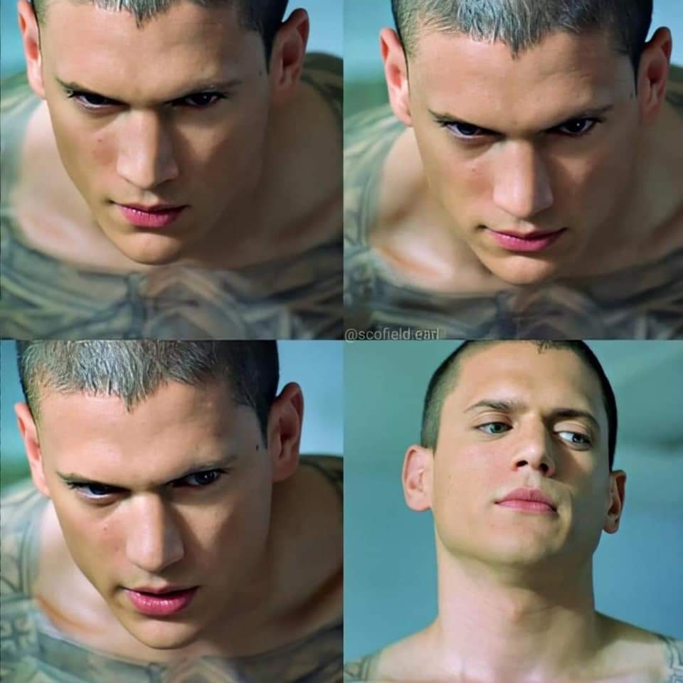 Happy birthday to the prettiest man I\ve ever seen Wentworth Miller as Michael Scofield    