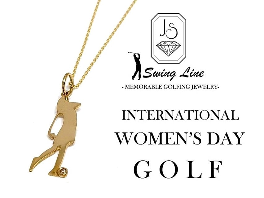 Our collection never would have any sense without them. Today is her day! ❤⛳💎 #internationalwomensdaygolf #thankyou #jsswingline #golfingjewelry #ladygolf #womengolf #golfingpassion #golflovers