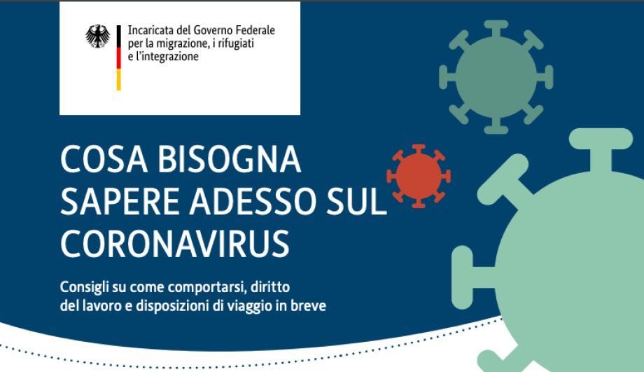 Comites-Berlino - Informazioni aggiornate del Governo Federale sul Coronavirus – disponibili anche in italiano buff.ly/30c4LNV