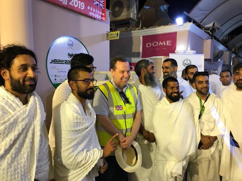 seifusher's tweet photo. Remembering Hajj in 2019, and the wonderful experience welcoming British pilgrims to the holy places. https://t.co/fTM1iB5EkK