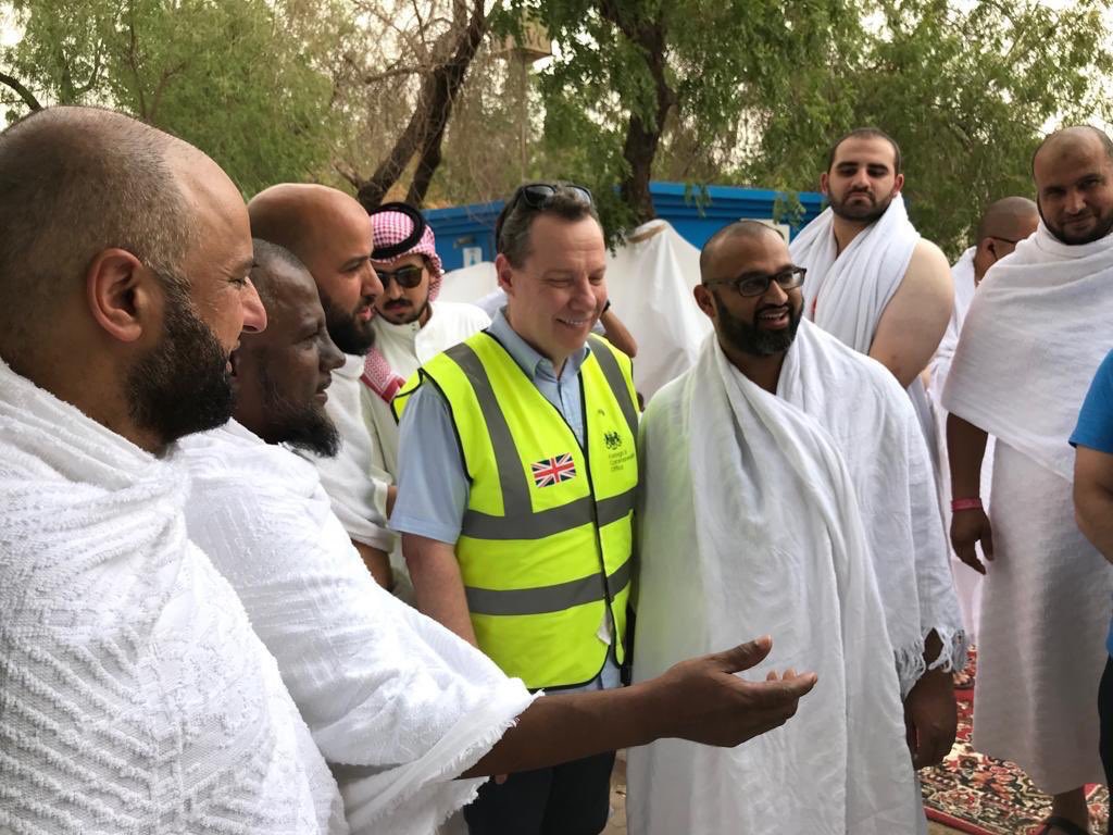 seifusher's tweet photo. Remembering Hajj in 2019, and the wonderful experience welcoming British pilgrims to the holy places. https://t.co/fTM1iB5EkK
