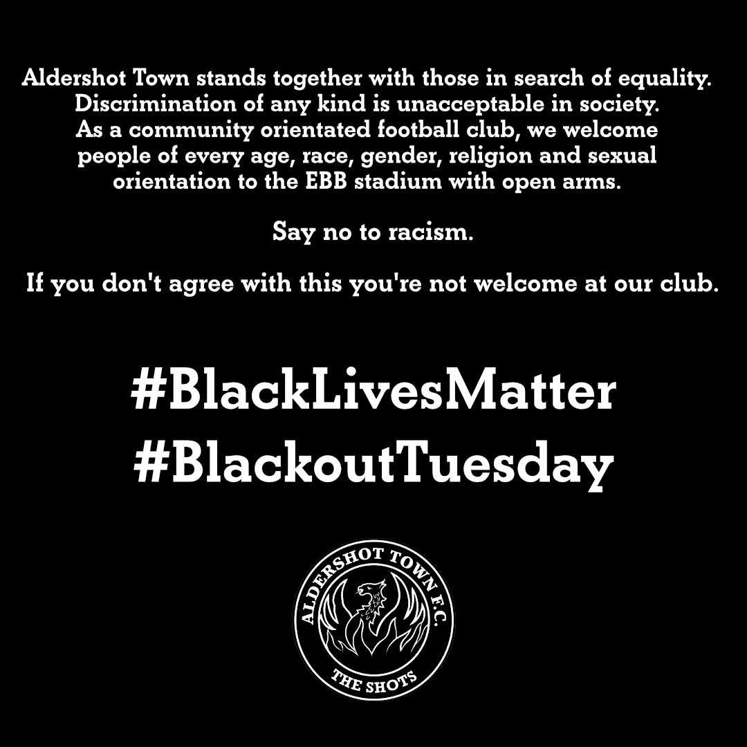 OfficialShots's tweet photo. #BlackLivesMatter #SayNoToRacism #BlackoutTuesday

🖤🤍#TheShots https://t.co/WILH0SNjH2