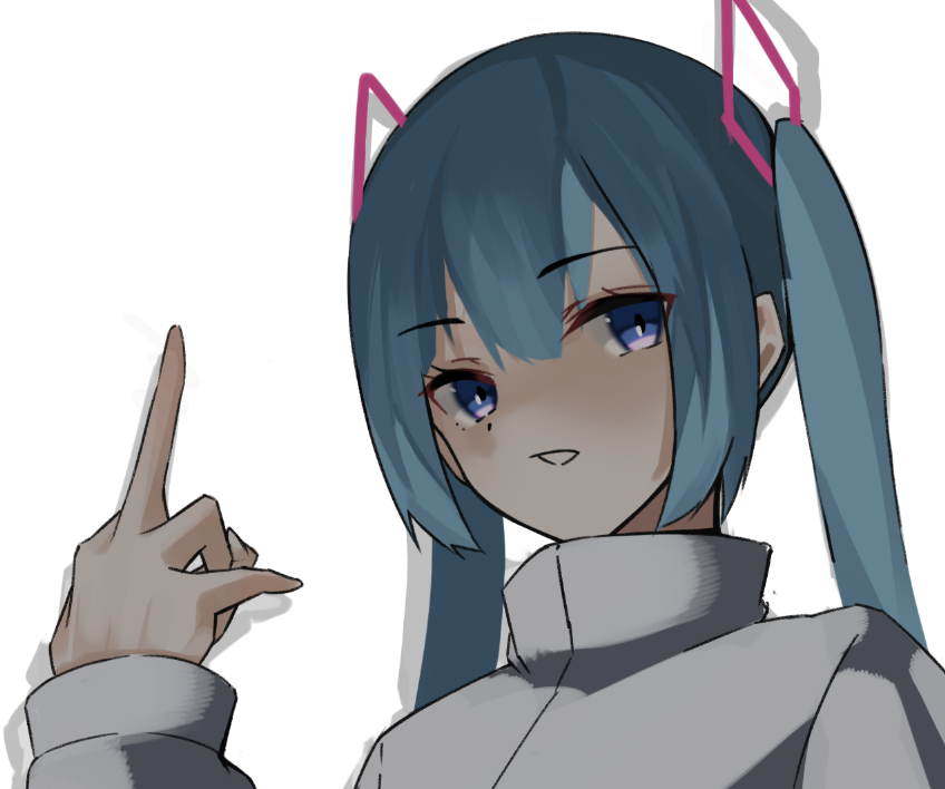初音ミク 「悪そう 」|Osanziのイラスト