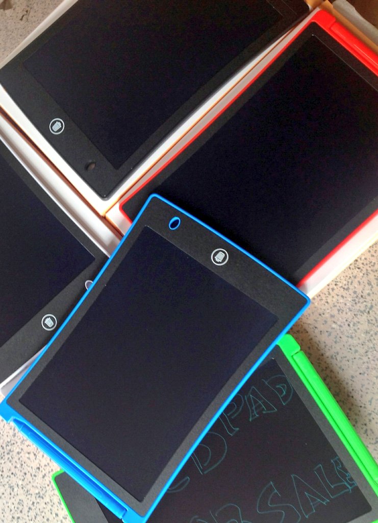 e_Writer_Ghana's tweet photo. Saving paper has never been easier Grab one of these new 8.5 inch LCD writing tablets. So easy to use just write &amp; erase with a push of a button. Great for the kids to write or draw on. Selling at GHC 90 Call or Whataspp us on 0243134361 to place your order ~ https://t.co/ea1QsA7Al9