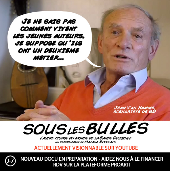 Sur youtube.com/watch?v=IilOp2…

Plus que 7 jours pour participer à la collecte du nouveau projet ! Sous les Bulles 2020, les auteurs contre-attaquent​ ! 
proarti.fr/collect/projec…

#bd #manga #comics #bandedessinée #bandedécimée #liguedesauteursprofessionnels #documentaire #docu