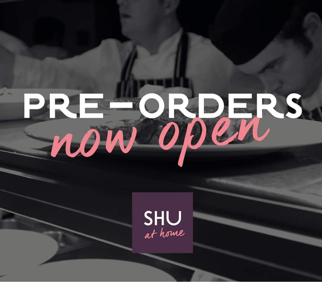 Pre-orders for week three are now open! Limited availability. shu-at-home.com Our meals come fully prepared ready for the oven or pan so you can enjoy the experience as and when you please.