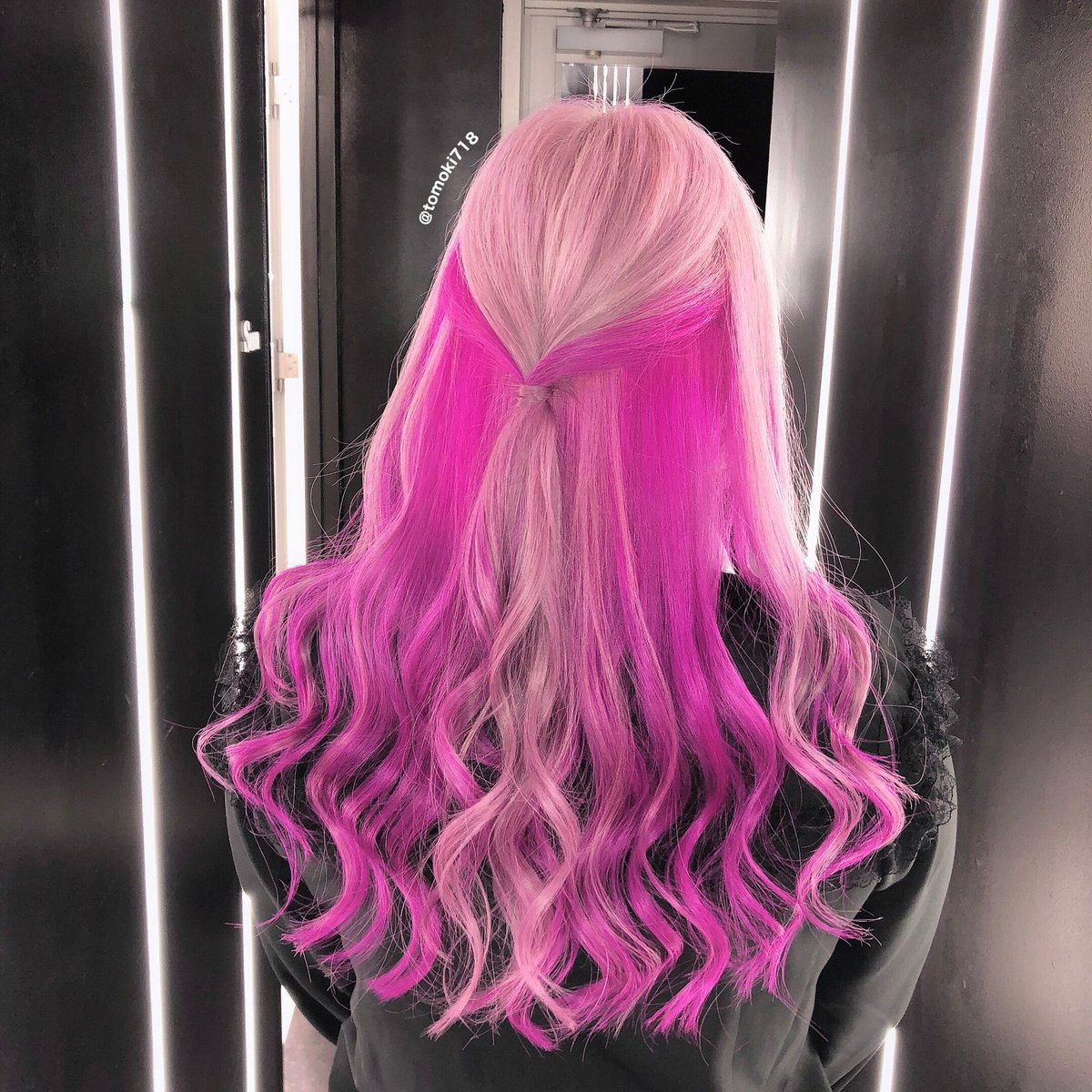 toomki718's tweet image. 🎀💕いちばん可愛いお姫様💕🎀

#TOMOのヘアカタ #ピンクカラー