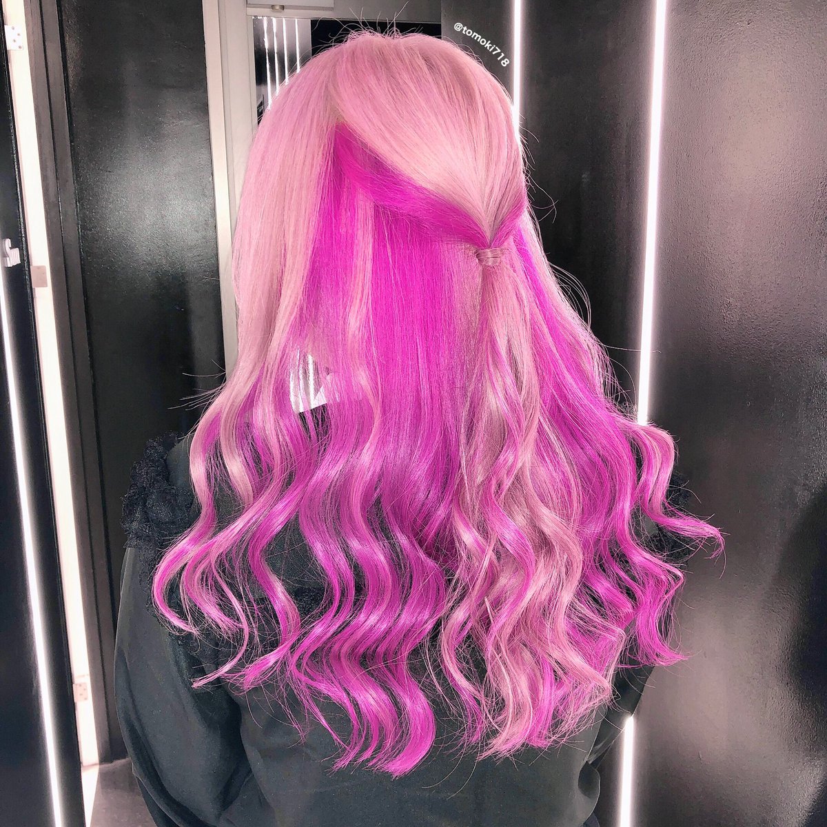 toomki718's tweet image. 🎀💕いちばん可愛いお姫様💕🎀

#TOMOのヘアカタ #ピンクカラー