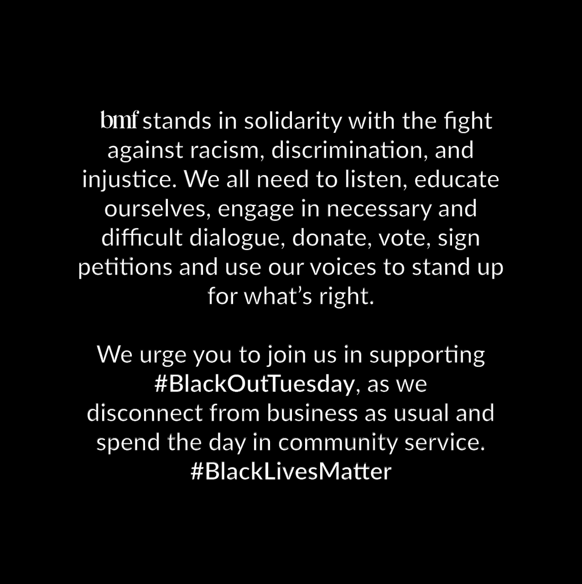 #BlackLivesMatter #BlackOutTuesday #ICantBreathe