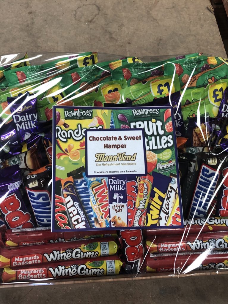 mannvend's tweet image. Looking for an idea for a gift? We deliver sweet and choc hampers shop.mannvend.com