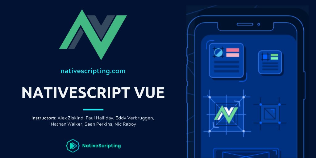 NativeScripting's tweet photo. This learning track includes #NativeScript #Vue π½οΈ video #courses for both the new β¨οΈ #programmer looking to get started and the advanced π±#developer wanting to solidify and enhance their @NativeScript skills π
π https://t.co/u8KHMJC0H2
#VueJS #100DaysOfCode #NativeScripting https://t.co/EkEGWX4Xf7