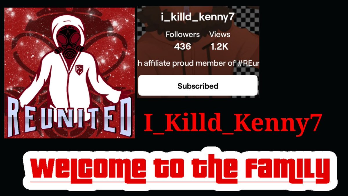 GamingReunite's tweet photo. Ayyyy In This Episode KENNY Dont Die!!! Lets Goo My Man Is An Active Supporter And Great Guy Much Love!
-More To Come
Twitch Channel - https://t.co/Tpk3YBvnfO https://t.co/KOQR2C3HQD