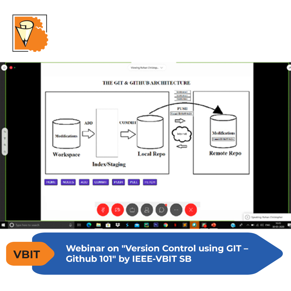 Vbit Book IEEE - VBIT SB organised a webinar on