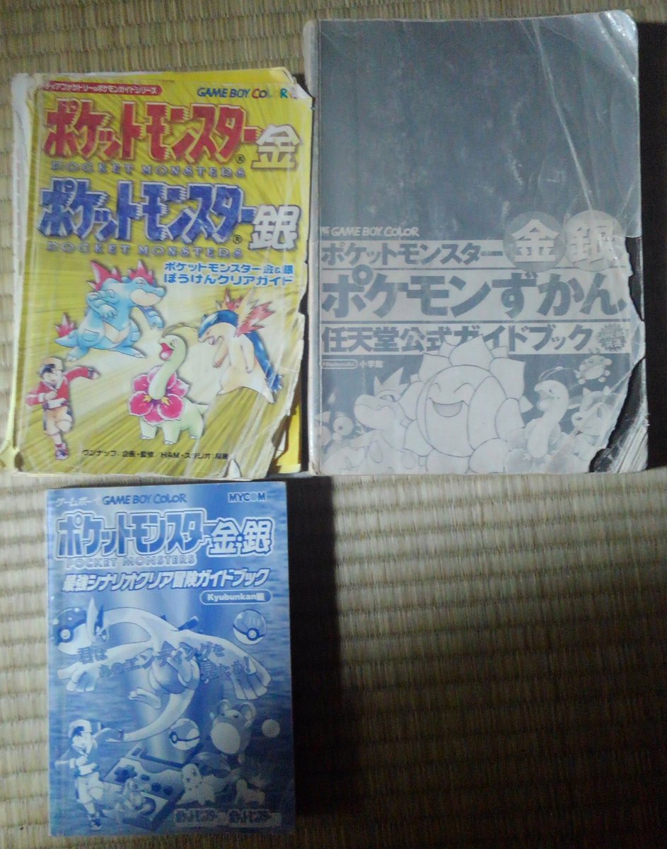 N Cycle まさか年越しで 役に立つとは ポケモン 金銀 攻略本 T Co 32yvhvpa2y Twitter