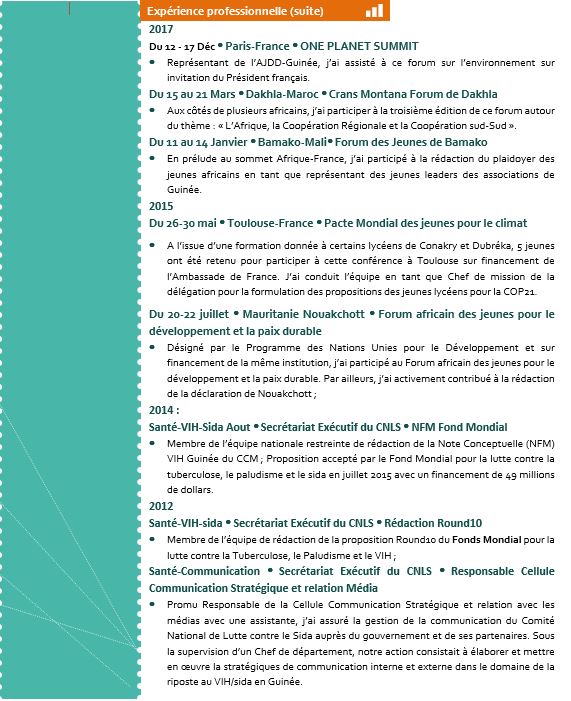 Hassanehilal's tweet photo. Sur invitation de mon Directeur Général @RTG1_GN  #SékoubaSavané dans son interview dans @mediaguinee (https://t.co/v8wFG96hmw) je publie ici mon #CV pour lui permettre de l'avoir enfin. Et j'invite mes collègues à en faire de même. #RTGPubliTonCV #EspaceGG @InfoComGN https://t.co/UmHayvLU1N