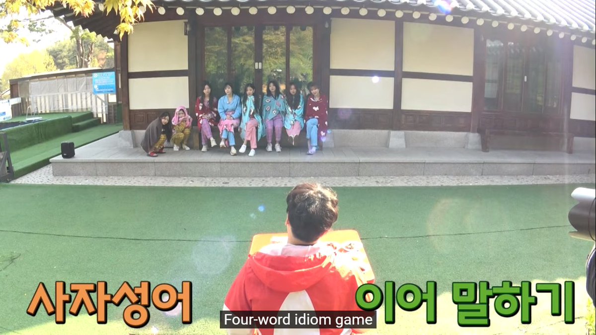 yejoo really suck at that four-word idiom game  the 3rd episode just brought back memories, the members' games with their managers (loveda s6) were memorably funny 